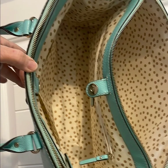 Kate Spade Blue Shoulder Bag with Structured Design - Picture 4 of 12